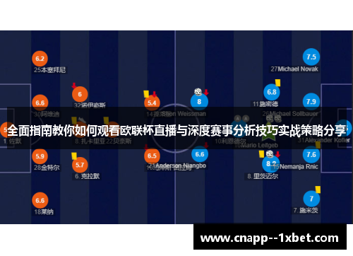 全面指南教你如何观看欧联杯直播与深度赛事分析技巧实战策略分享 全面指南教你如何观看欧联杯直播与深度赛事分析技巧实战策略分享